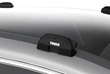 Thule 7107 Fitting Kit Covers fitted to car