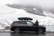 The Thule Motion 3 Sport Roof Box in action on a BMW vehicle