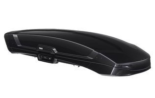 Thule Vector L Premium Roof Box With Superb Styling & Features - Black Metallic
