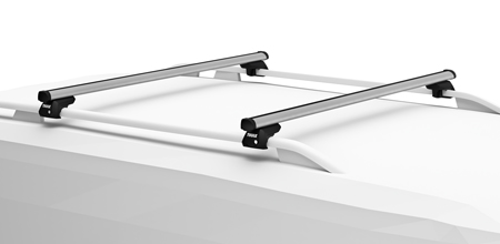 Thule ProBar Roof Rack System to fit  JEEP Cherokee 5-dr SUV, 2008 - 2013 with Raised Roof Rails