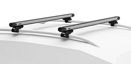 Thule SlideBar Roof Rack System to fit  FORD Telstar 5-dr Estate, 1992 on with Raised Roof Rails