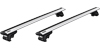 Thule WingBar Aluminium Roof Bars for  NISSAN Terrano 5-dr SUV, 1986 - 1996 with Raised Roof Rails