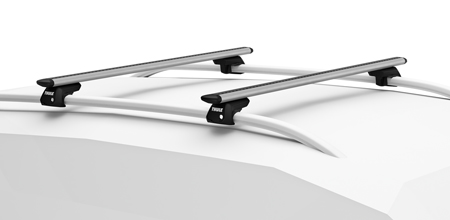 Thule WingBar Roof Rack to fit  TOYOTA Land Cruiser 3-dr SUV, 2003 on with Raised Roof Rails