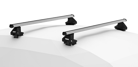 Thule ProBar Roof Rack System to fit  FIAT 500L 5-dr Hatchback, 2012 on with Normal Roof