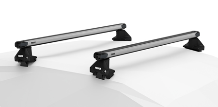 Thule SlideBar Roof Rack System to fit  TOYOTA Vigo 4-dr Double Cab, 2004 - 2015 with Normal Roof
