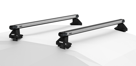 Thule SlideBar Roof Rack System to fit  FIAT 500L 5-dr Hatchback, 2012 on with Normal Roof