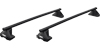 Thule SquareBar Roof Bars for  AUDI A6 4-dr Saloon, 2011 - 2018 with Normal Roof