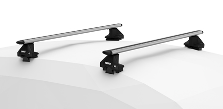 Thule WingBar Roof Rack to fit  VOLKSWAGEN Golf 5-dr Hatchback, 2013 - 2019 with Normal Roof