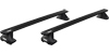 Thule WingBar Black Roof Bars for  VOLKSWAGEN Golf 3-dr Hatchback, 2004 - 2007 with Normal Roof