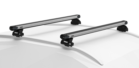 Thule SlideBar Roof Rack System to fit  SEAT Leon ST 5-dr Estate, 2014 - 2020 with Flush Rails