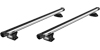 Thule SlideBar Roof Bars for  DACIA Sandero 5-dr Hatchback, 2008 - 2012 with Fixed Points