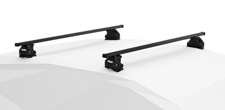 Thule SquareBar Roof Rack to fit  FORD Transit 4-dr Van, 2015 on with Fixed Points