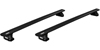 Thule WingBar Black Roof Bars for  BMW 1-Series 3-dr Hatchback, 2007 - 2011 with Fixed Points