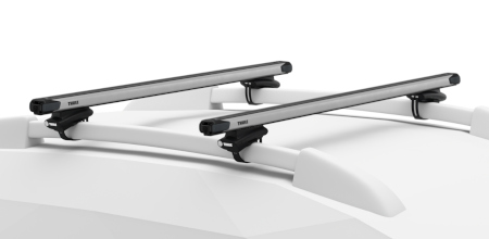 Thule SlideBar Roof Rack System to fit SSANGYONG Rexton 5-dr SUV, 2018 on with Raised Roof Rails