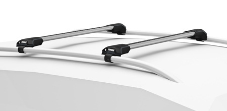 Thule WingBar Edge Roof Rack to fit  INFINITI EX37 5-dr SUV, 2008 on with Raised Roof Rails