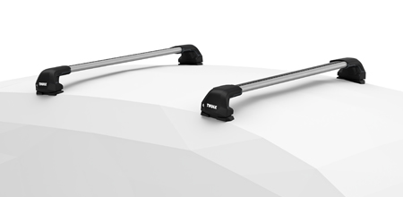 Thule WingBar Edge Roof Rack to fit  FIAT Fullback 2-dr Extended Cab, 2016 on with Fixed Points