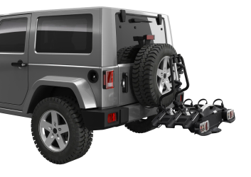 Thule Tow Bar Bike Racks with rear spare wheel