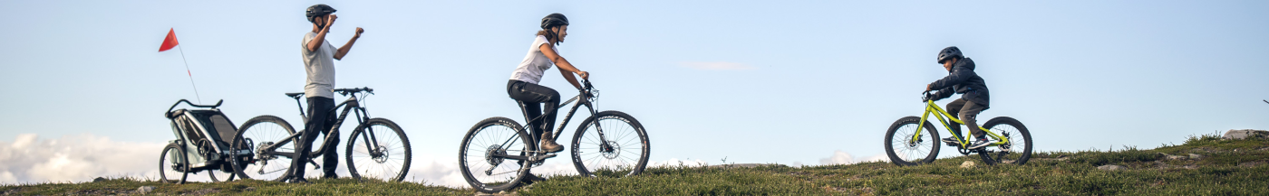 Kids bike trailers