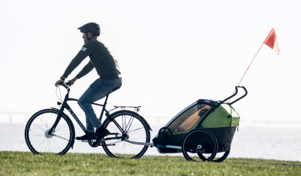 Kids bike trailers by Thule