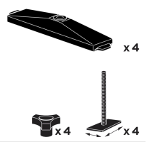 Thule 696-6 T-Track Adapter
