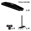 Thule 697400 20mm T-Track Adapter