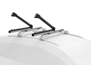 Thule SnowPack Extender on car