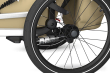 Thule Chariot Cross 2 trailers have adjustable suspension for a smooth and comfortable ride