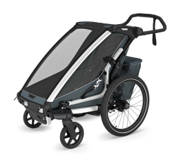 Dark Slate colour Thule Chariot Cross 2 Buggy