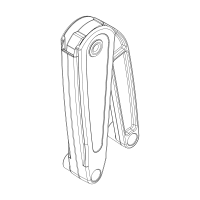 Thule roof box hinge for Motion 3 roof boxes