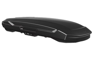 Thule Motion 3 - XXL Low - Black Glossy - Low Profile Roof Top Box Ideal For Skis & Snowboards