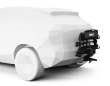 Thule OutPace 2 tilted up when parked