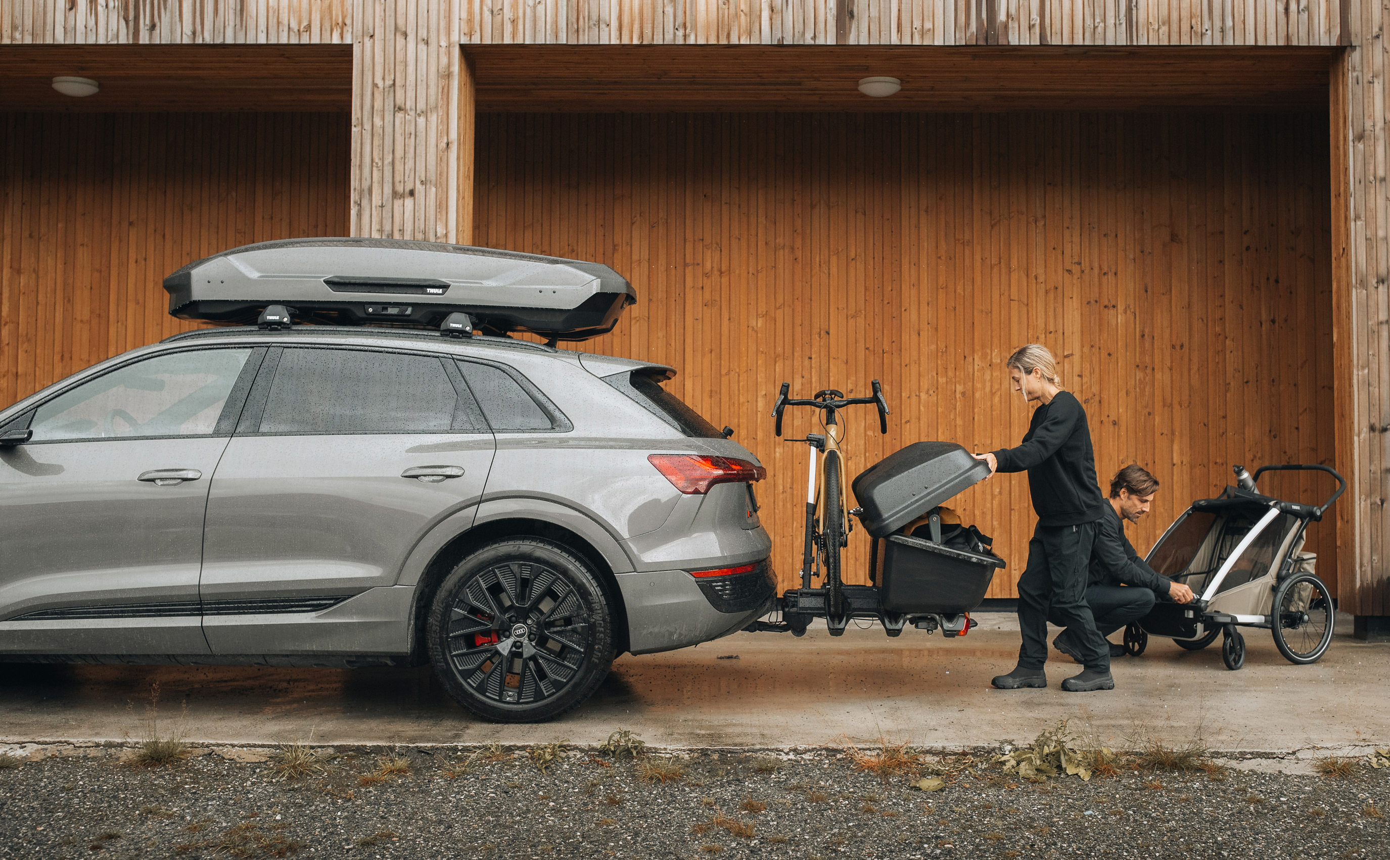 Thule Tow Bar Box Thule Onto Tow Bar Cargo Carrier