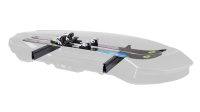 Thule ski holders for inside roof boxes