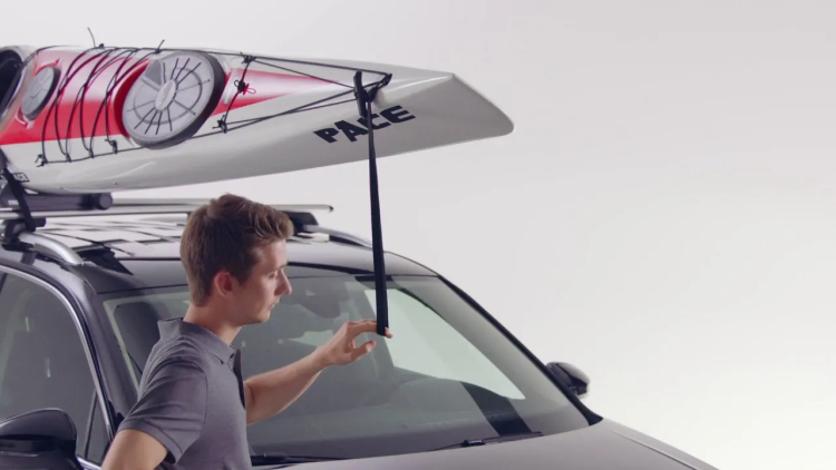 Portakayak para coche Thule Hull-a-Port Aero