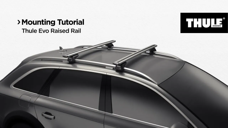 Thule 7104 Raised Rail EVO Foot Pack